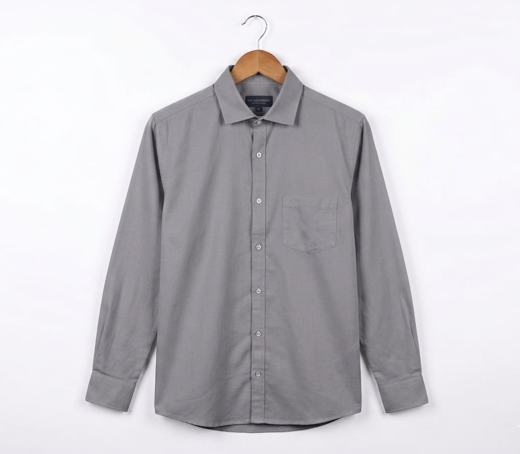 Grey formal shirt