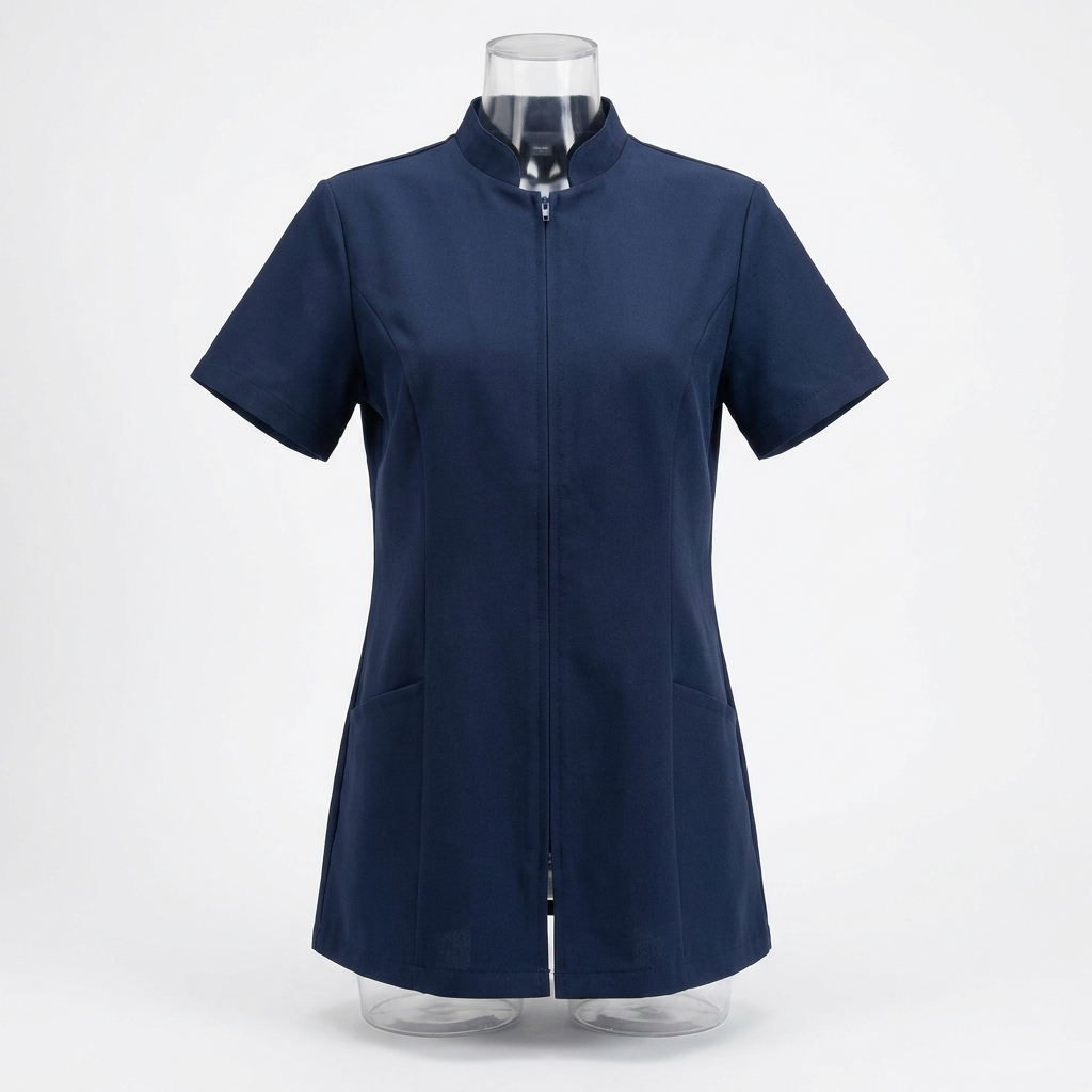 Salon Tunic - Navy