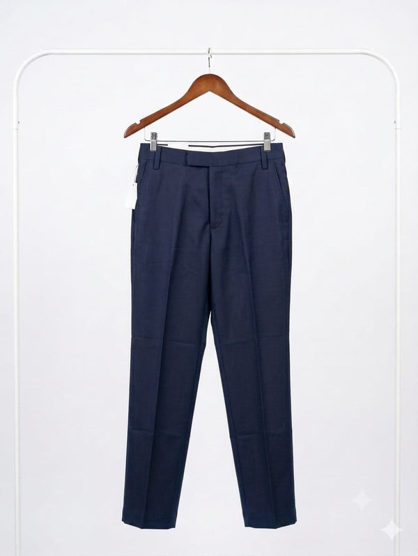 Belt trousers grey