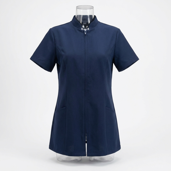 Salon Tunic - Navy
